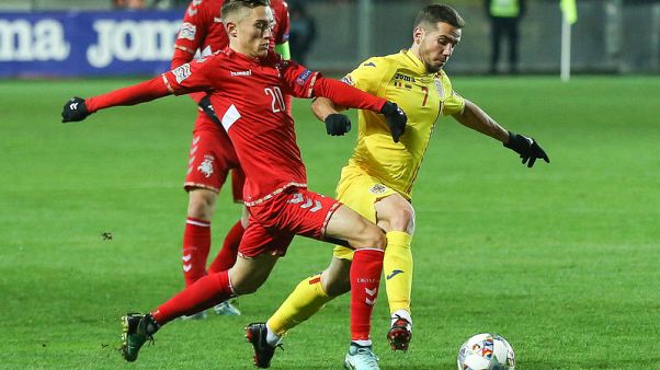 Romania outclass Lithuania to keep alive promotion hopes Romania outclass Lithuania to keep alive promotion hopes