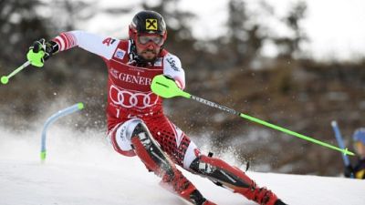 Ski alpin: Hirscher frappe d'entrée au slalom de Levi, Pinturault sort