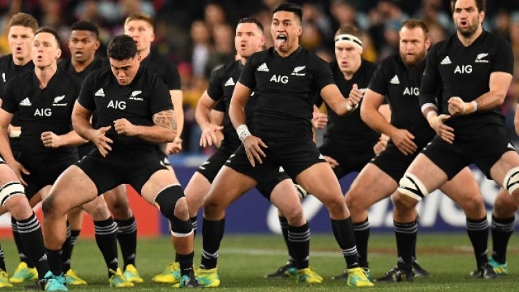 Rugby: All Blacks sono arrivati a Roma
