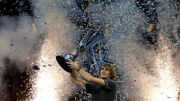 Zverev stuns Djokovic to claim ATP Finals title Zverev stuns Djokovic to claim ATP Finals title