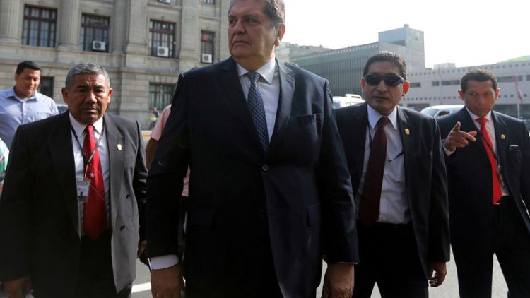 Peru ex-president Garcia asked for asylum in Uruguay - foreign ministry