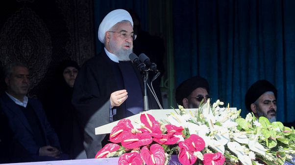 Rouhani says Iran to continue oil exports and resist U.S. economic war Rouhani says Iran to continue oil exports and resist U.S. economic war