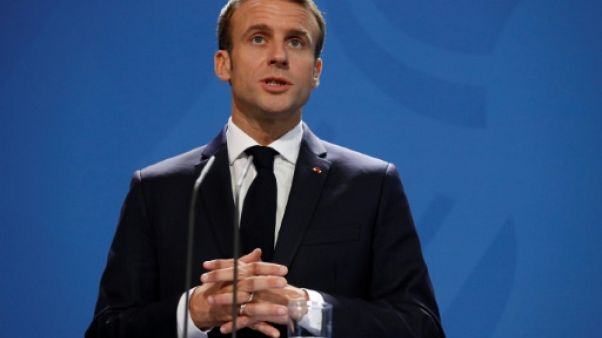 Emmanuel Macron à Berlin, le 18 novembre 2018 Emmanuel Macron à Berlin, le 18 novembre 2018
