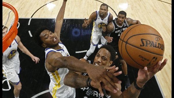 Nba:Golden State,terza sconfitta di fila Nba:Golden State,terza sconfitta di fila