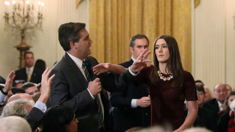 CNN seeks hearing after White House again vows to yank reporter's access