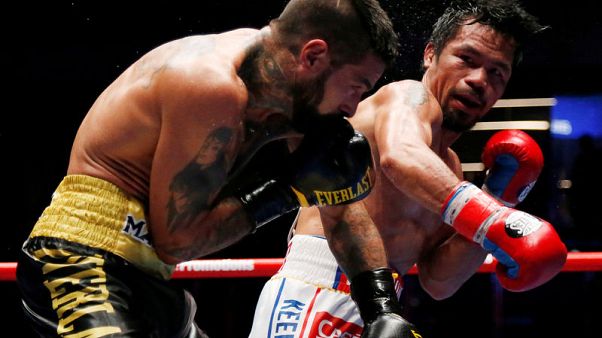Pacquiao not letting Mayweather talk distract from Broner bout Pacquiao not letting Mayweather talk distract from Broner bout