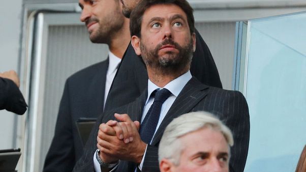 Juventus head Agnelli denies Super League involvement Juventus head Agnelli denies Super League involvement