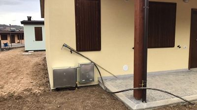 Verifiche su umidità casette Muccia Verifiche su umidità casette Muccia