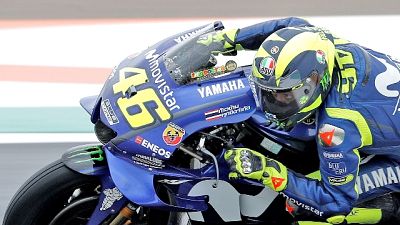 Moto: Rossi, con nuovo motore più facile Moto: Rossi, con nuovo motore più facile