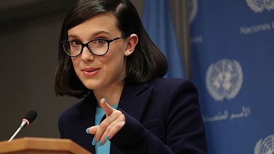 Netflix star Millie Bobby Brown, 14, named youngest-ever UNICEF envoy Netflix star Millie Bobby Brown, 14, named youngest-ever UNICEF envoy