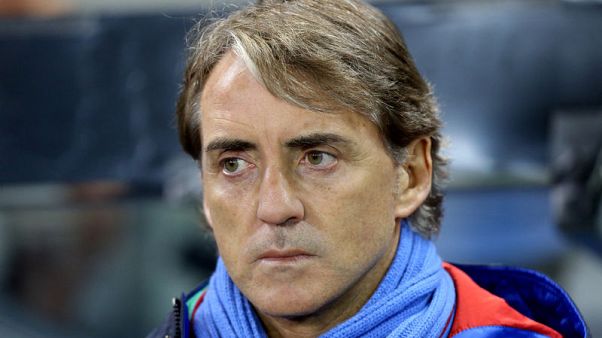 Mancini nurturing green shoots of recovery at improving Italy Mancini nurturing green shoots of recovery at improving Italy