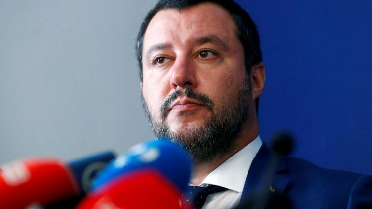 Italy's Salvini says 2.4 percent deficit target not negotiable