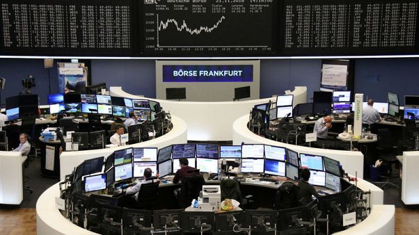 أسهم أوروبا تنهي موجة خسائر استمرت 5 أيام مع تعافي قطاع التكنولوجيا وبنوك إيطاليا أسهم أوروبا تنهي موجة خسائر استمرت 5 أيام مع تعافي قطاع التكنولوجيا وبنوك إيطاليا