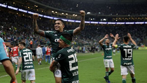 Palmeiras edge closer to Serie A title with 4-0 win Palmeiras edge closer to Serie A title with 4-0 win