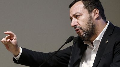 Matteo Salvini arriva in Sardegna
