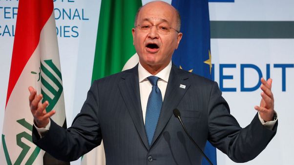 الرئيس العراقي يقول العراق سينشيء وكالة لإعادة الإعمار الرئيس العراقي يقول العراق سينشيء وكالة لإعادة الإعمار
