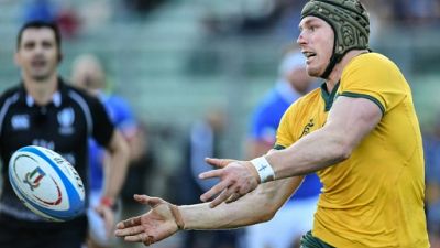 Rugby: Pocock finalement titulaire avec l'Australie contre l'Angleterre