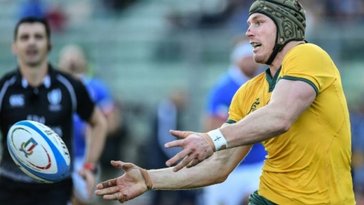 Rugby: Pocock finalement titulaire avec l'Australie contre l'Angleterre