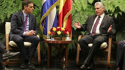 رئيس وزراء إسبانيا يتفق مع رئيس كوبا على توثيق العلاقات
