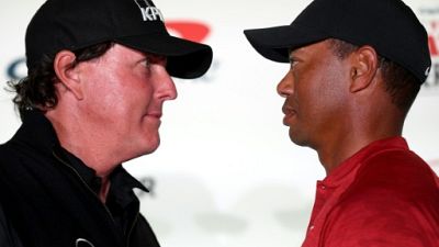 Golf: Woods/Mickelson, pour quelques brassées de dollars de plus