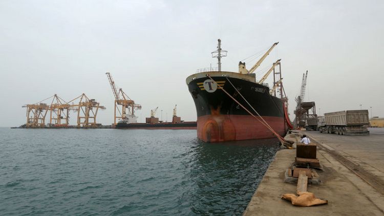 U.N. ready to help run vital Yemen port in danger of destruction