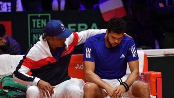 Coupe Davis: Tsonga, blessé aux adducteurs, "a pensé à abandonner" déclare Noah Coupe Davis: Tsonga, blessé aux adducteurs, "a pensé à abandonner" déclare Noah