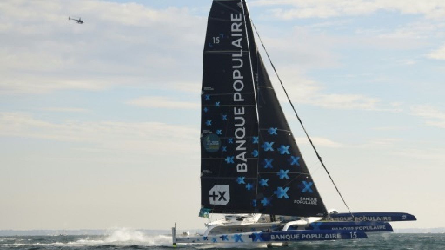 Route du Rhum: chavirage de Maxi Banque Populaire, "intégralement disloqué" 