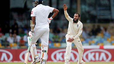 Cricket - Rashid and Stokes wreck Sri Lanka, England in charge Cricket - Rashid and Stokes wreck Sri Lanka, England in charge