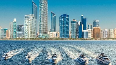 Flotta Ferretti ad Abu Dhabi con Ferrari