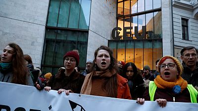 Students rally in Budapest to keep Soros-founded school Students rally in Budapest to keep Soros-founded school