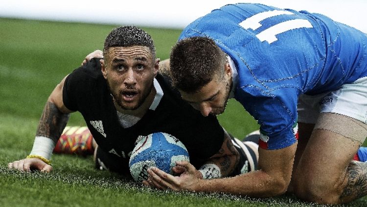 Rugby: Italia-Nuova Zelanda 3-66