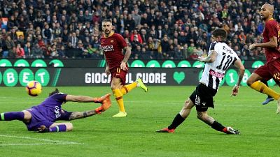 Serie A. Udinese-Roma 1-0
