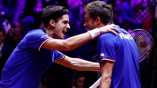 France stay alive in Davis Cup final after doubles win France stay alive in Davis Cup final after doubles win