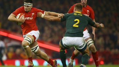 Rugby: la défense galloise croque des Springboks sans saveur