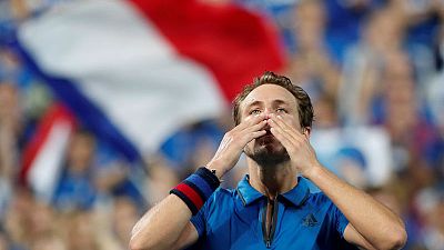 Pouille confirmed for Sunday singles in Davis Cup final Pouille confirmed for Sunday singles in Davis Cup final