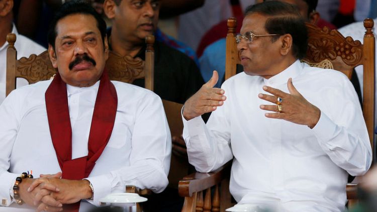 Sri Lanka's president says will not reinstate ousted PM