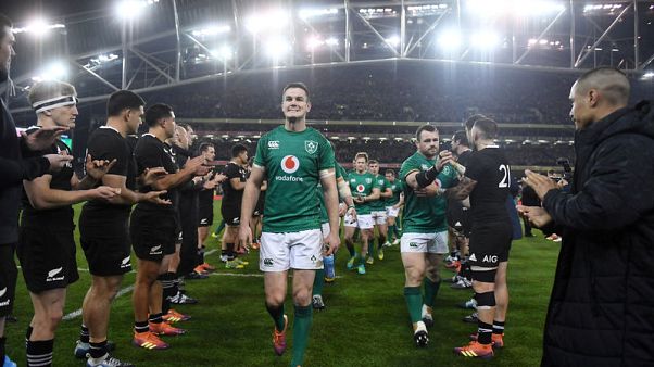 Rugby - Sexton, Schmidt and Ireland scoop world awards Rugby - Sexton, Schmidt and Ireland scoop world awards