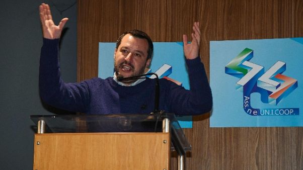 Salvini, non ci attacchiamo a 0,1% Salvini, non ci attacchiamo a 0,1%