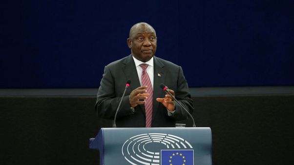 South Africa's Ramaphosa signs minimum wage bill into law South Africa's Ramaphosa signs minimum wage bill into law