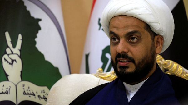 قائد فصيل شيعي عراقي يطالب بدور رسمي للحشد الشعبي في تأمين الحدود قائد فصيل شيعي عراقي يطالب بدور رسمي للحشد الشعبي في تأمين الحدود