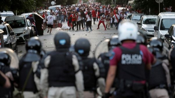 Argentina pushes anti soccer hooligan bill after Boca-River melee Argentina pushes anti soccer hooligan bill after Boca-River melee