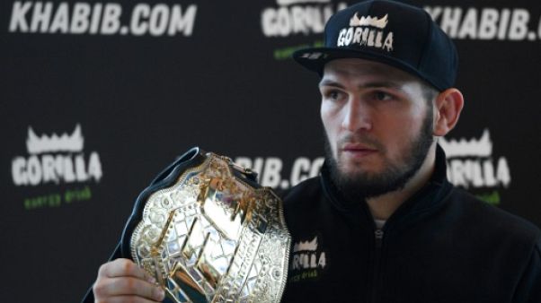 Boxe: Nurmagomedov, champion MMA, attend Mayweather, légende de la boxe Boxe: Nurmagomedov, champion MMA, attend Mayweather, légende de la boxe