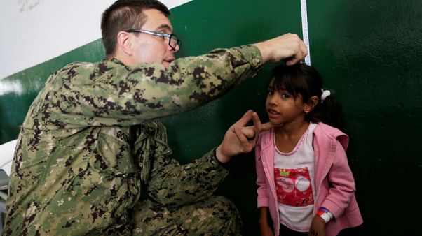 U.S. navy hospital ship brings care to Venezuela migrants in Colombia U.S. navy hospital ship brings care to Venezuela migrants in Colombia