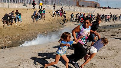 'There were children,' says migrant mother tear-gassed at U.S. border 'There were children,' says migrant mother tear-gassed at U.S. border