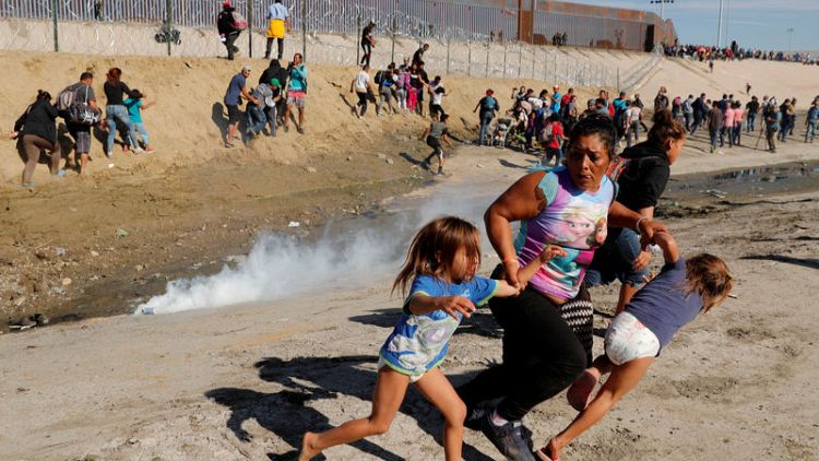 'There were children,' says migrant mother tear-gassed at U.S. border