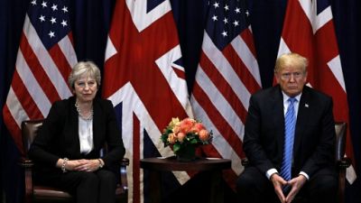 Brexit: Trump savonne la planche de Theresa May