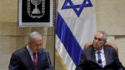 Netanyahu et Zeman espèrent voir rapidement l'ambassade tchèque à Jérusalem