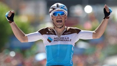 Le Français Tony Gallopin remporte le Tour d'Espagne le 31 août 2018