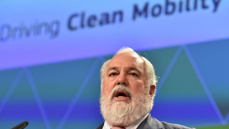 EU's climate chief calls for bloc to go for net-zero emissions by 2050