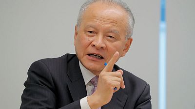 Exclusive: China envoy warns of dire consequences if U.S. hardliners hold sway Exclusive: China envoy warns of dire consequences if U.S. hardliners hold sway